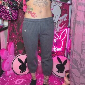 Under Armour Dark Gray Long Capri Jogger Sweatpants Size Small